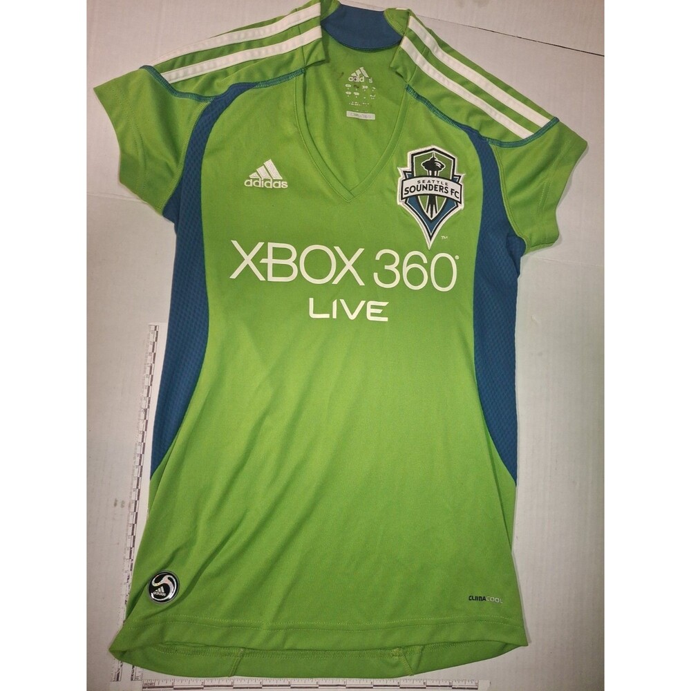 Seattle Sounders FC Womens Adidas 2015 Home Jersey Shirt XL MLS Soccer Retro